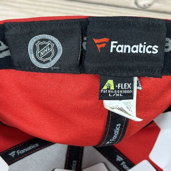 NWT Fanatics Washington Capitals NHL Flex Hat L/XL Defender Stretch Fit Red $38 - Picture 11 of 14